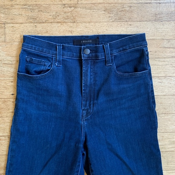 J Brand Franky High Rise Flare cropped boot cut jeans - Picture 4 of 11